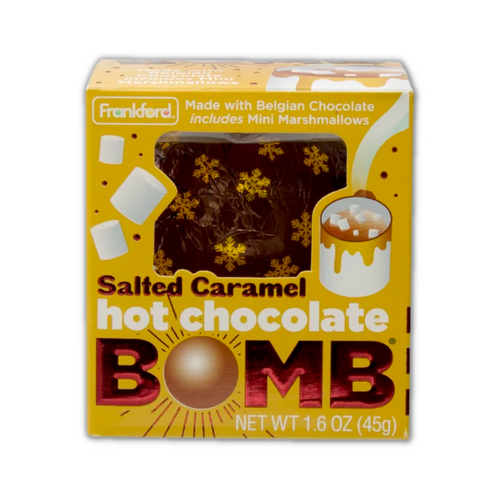 Frankford's Salted Caramel Hot Chocolate Bomb 1.6 ounces